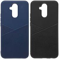 

TPU чехол с имитацией кожи Leather Half для Huawei Mate 20 lite