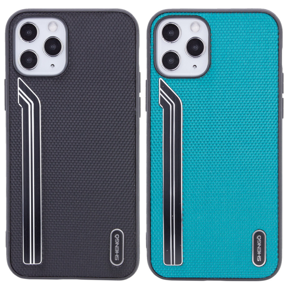 

TPU чохол SHENGO Textile series для Apple iPhone 11 Pro Max (6.5")