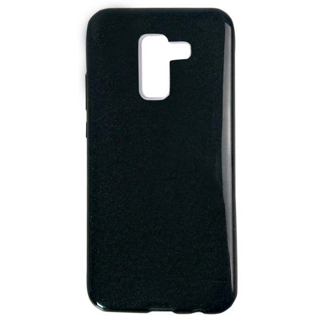 

TPU чехол Shine для Samsung Galaxy J8 (2018) Черный (86305)
