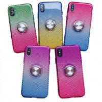 

TPU чехол Shine Gradient с кольцом для Xiaomi Redmi 8a