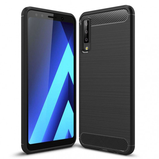 

TPU чохол Slim Series для Samsung Galaxy A7 (2018) (A750) (Чорний)