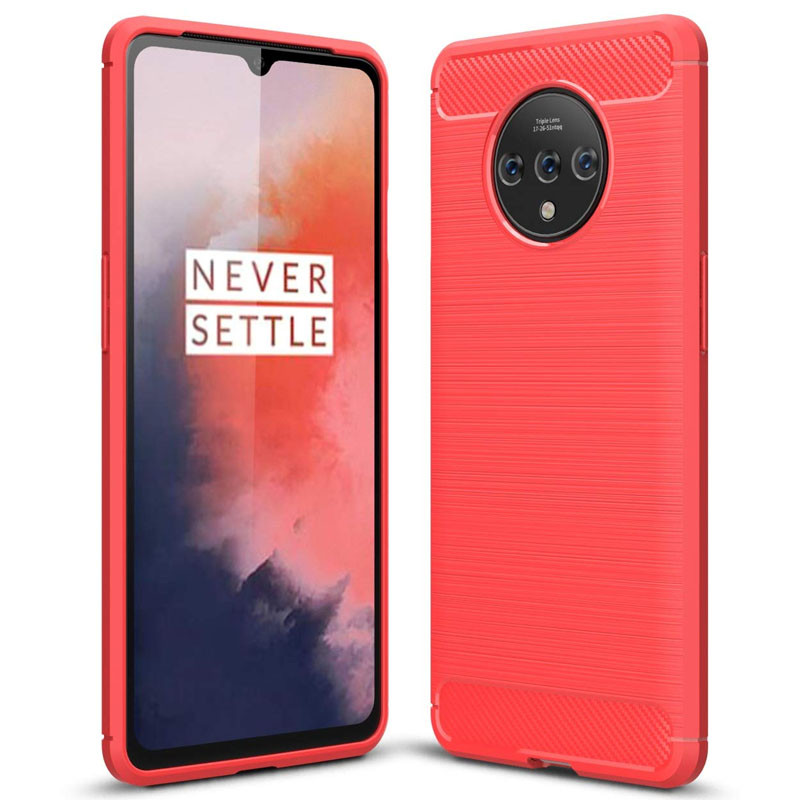 

TPU чохол Slim Series для OnePlus 7T (Червоний)