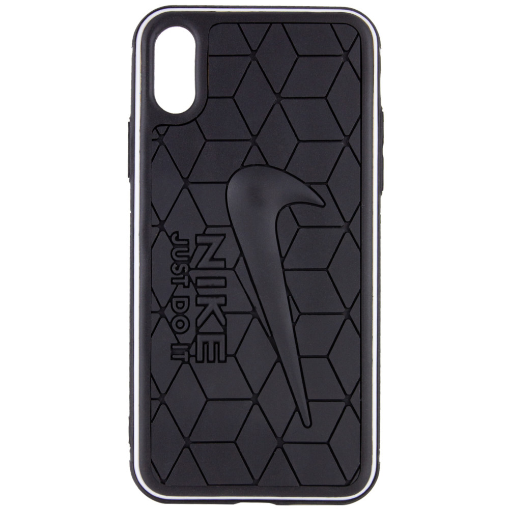 

TPU Чохол Sneakers для Apple iPhone XS Max (6.5") (Чорний / Nike)