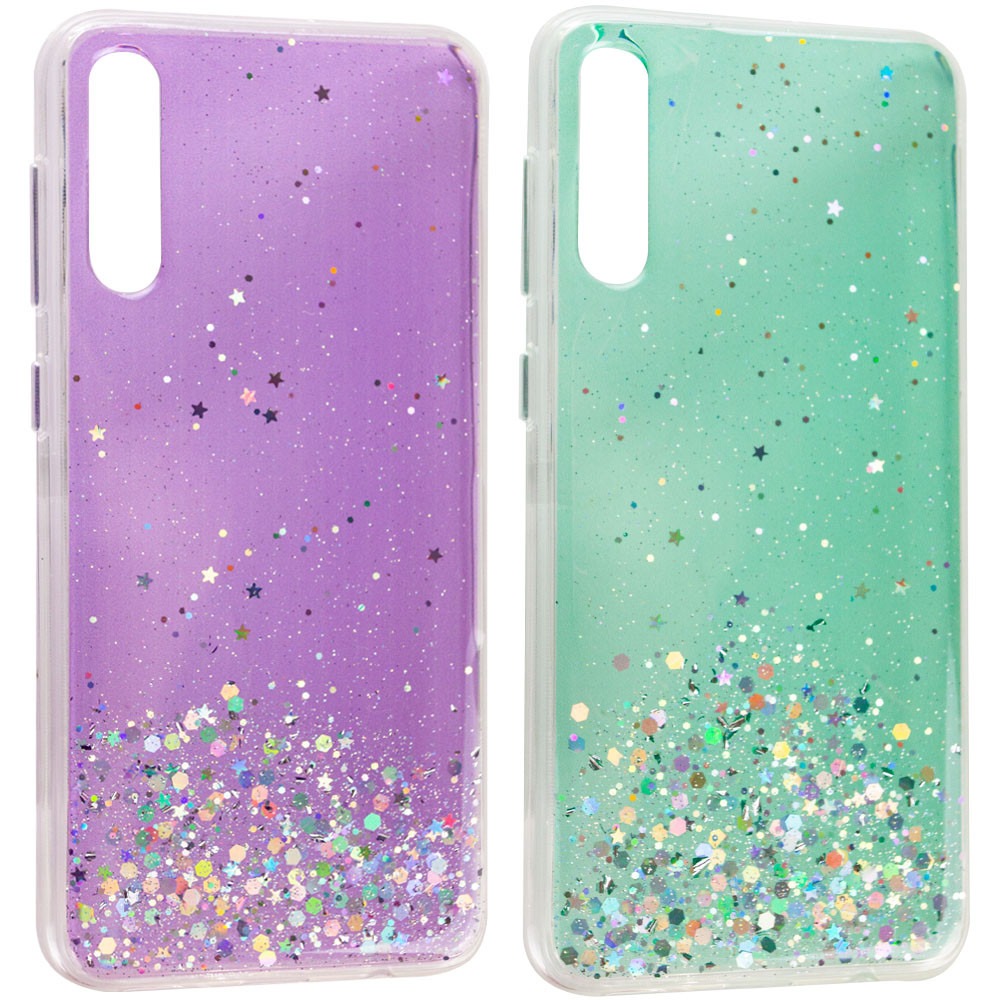 

TPU чохол Star Glitter для Samsung Galaxy A50s
