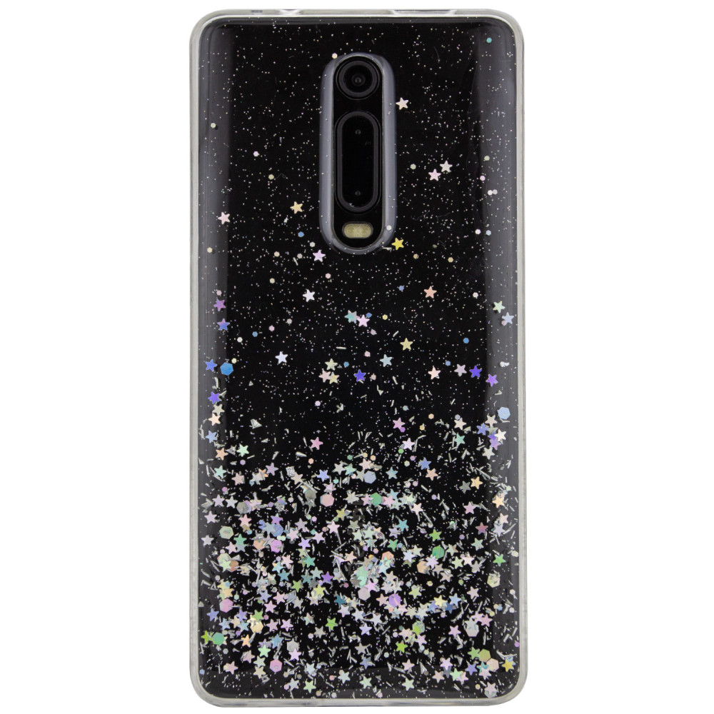 

TPU чехол Star Glitter для Xiaomi Mi 9T Черный (106126)