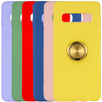

TPU чехол Summer ColorRing под магнитный держатель для Samsung Galaxy S10
