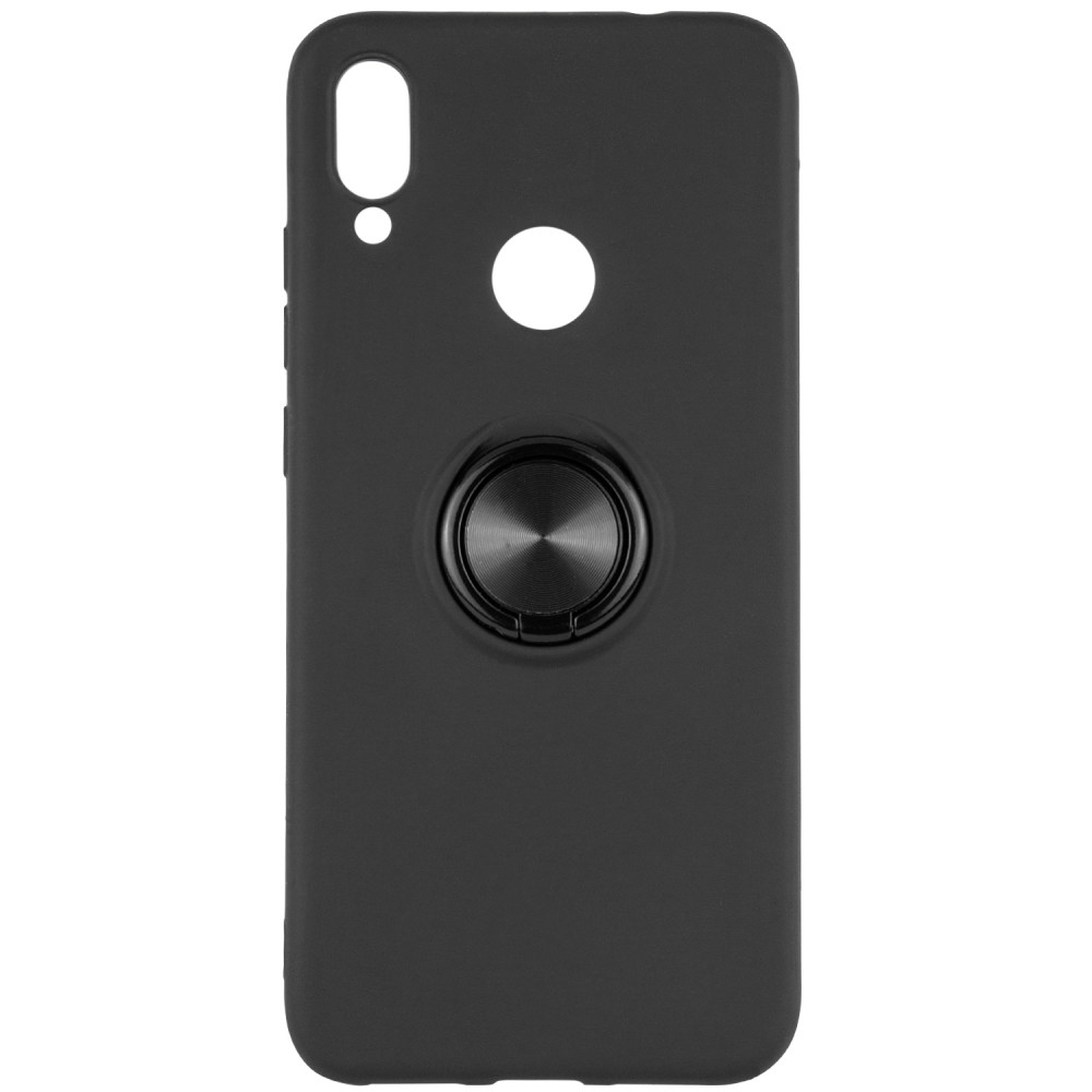 

TPU чехол Summer ColorRing под магнитный держатель для Xiaomi Redmi 7 Черный (103624)