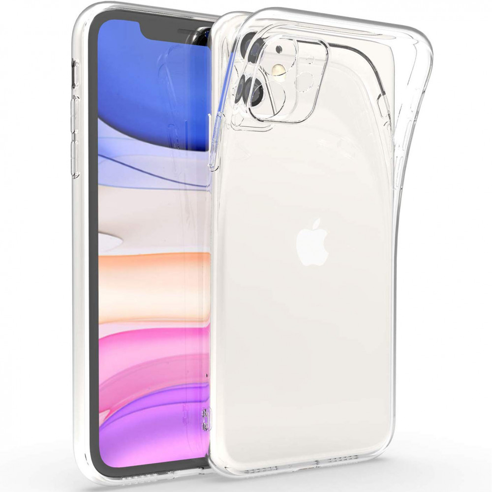 

TPU чехол Ultrathin Soft Cover для Apple iPhone 11 (6.1") Прозрачный (117959)