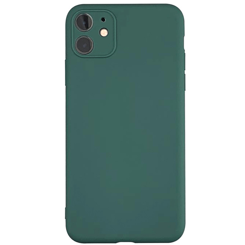 

TPU чехол Ultrathin Soft Cover для Apple iPhone 11 (6.1") Зеленый / Pine green (117951)