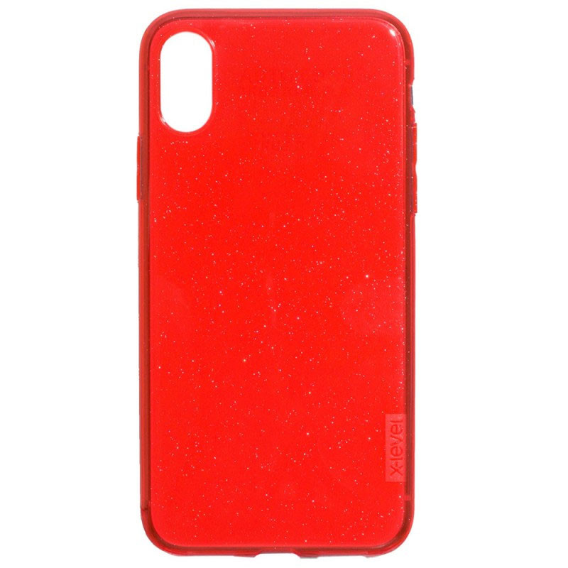 

TPU чехол X-Level Rainbow Series для Apple iPhone X / XS (5.8") Красный (104706)