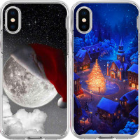 

TPU чехол Зимняя сказка для Apple iPhone X (5.8")