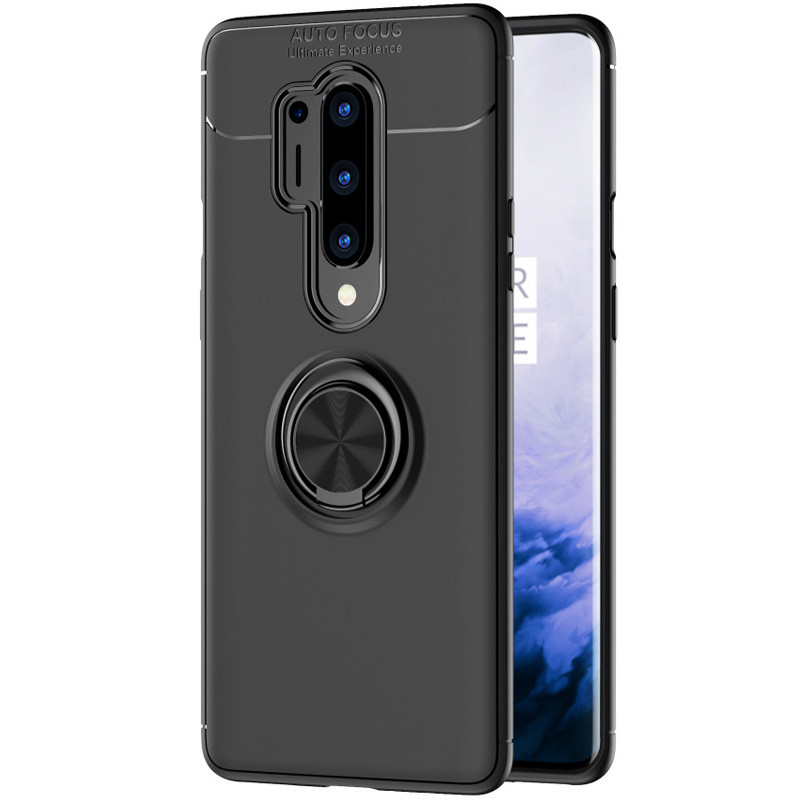 

TPU чехол Deen ColorRing под магнитный держатель (opp) для OnePlus 8 Pro Черный / Черный (143600)