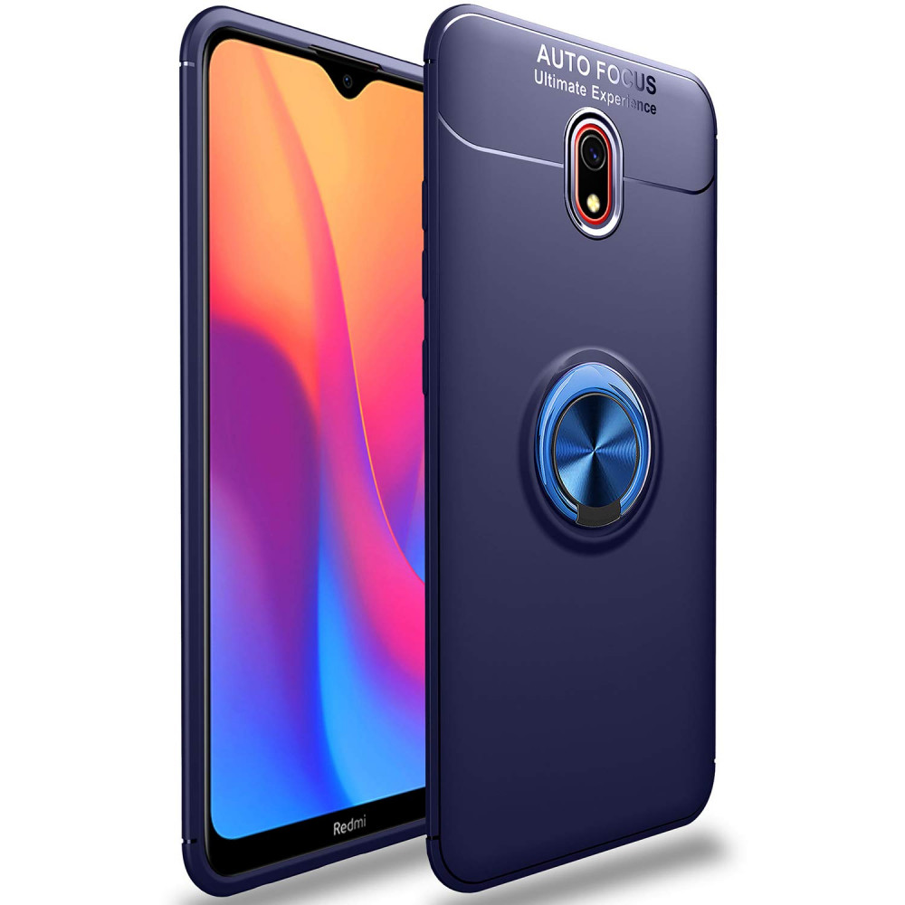 

TPU чехол Deen ColorRing под магнитный держатель (opp) для Xiaomi Redmi 8a Синий / Синий (127437)