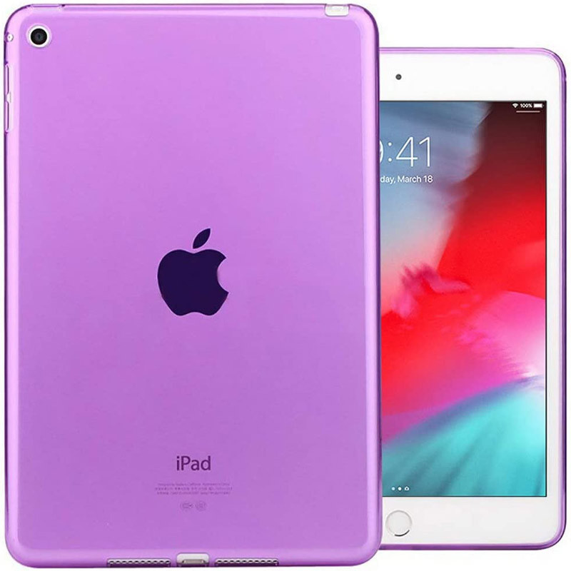 

TPU чехол Epic Color Transparent для Apple iPad 10.2" (2019) / Apple iPad 10.2" (2020) Фиолетовый (145338)
