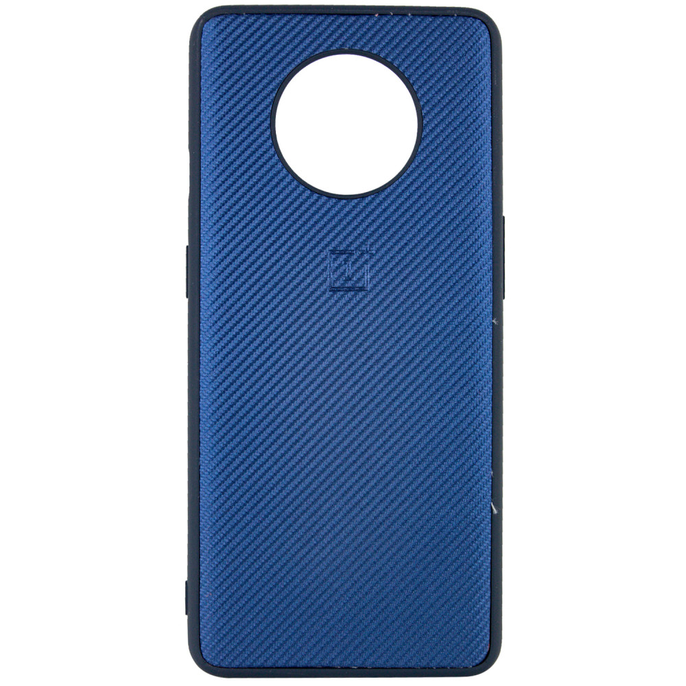 

TPU чехол Fiber Logo для OnePlus 7T Синий (121624)