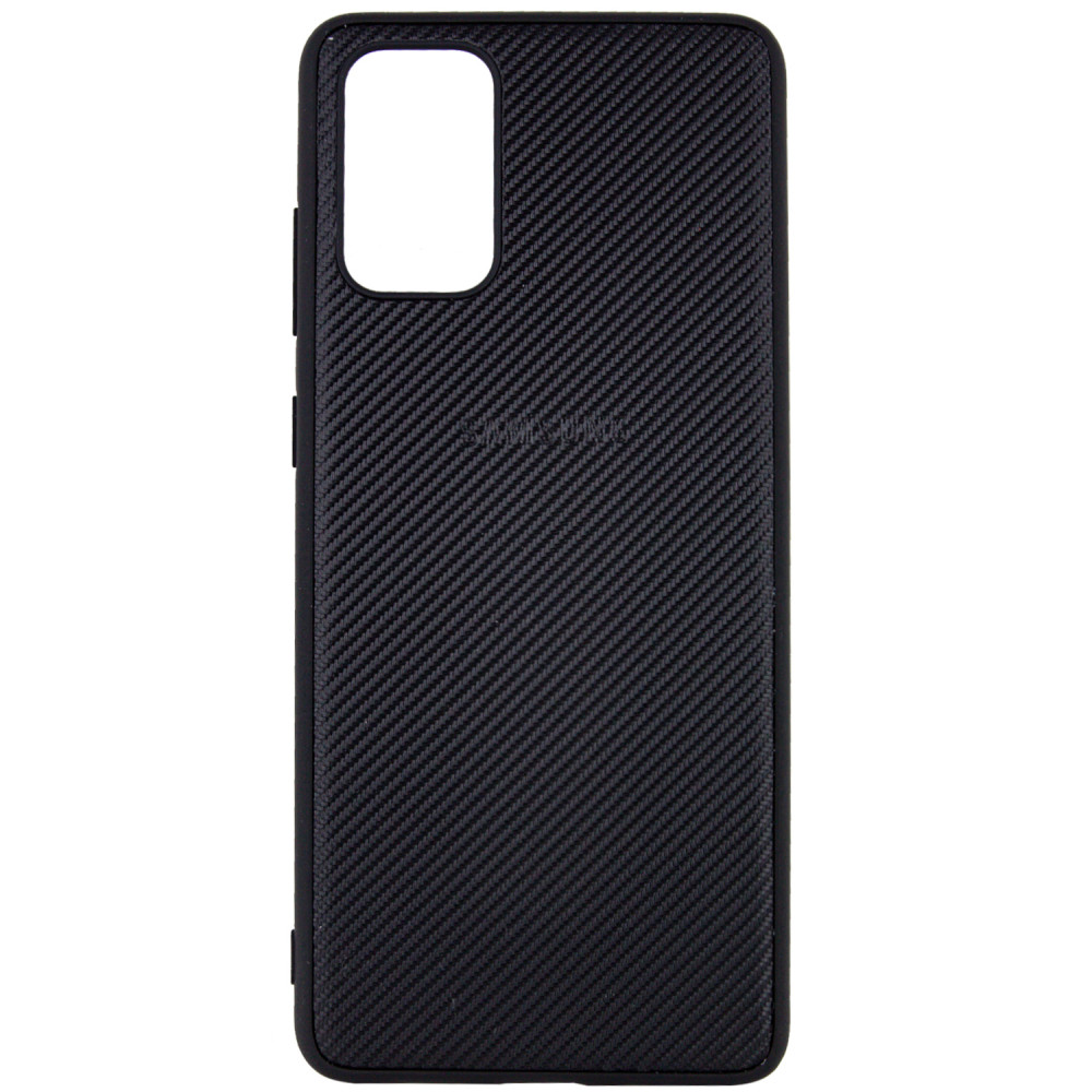 

TPU чехол Fiber Logo для Samsung Galaxy S20+ Черный (121660)