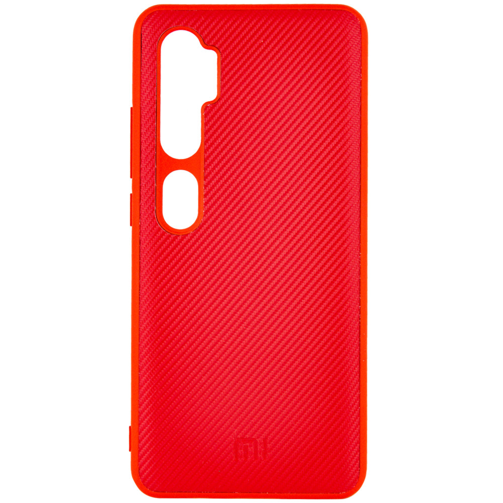 

TPU чехол Fiber Logo для Xiaomi Mi CC9 Pro Красный (121677)