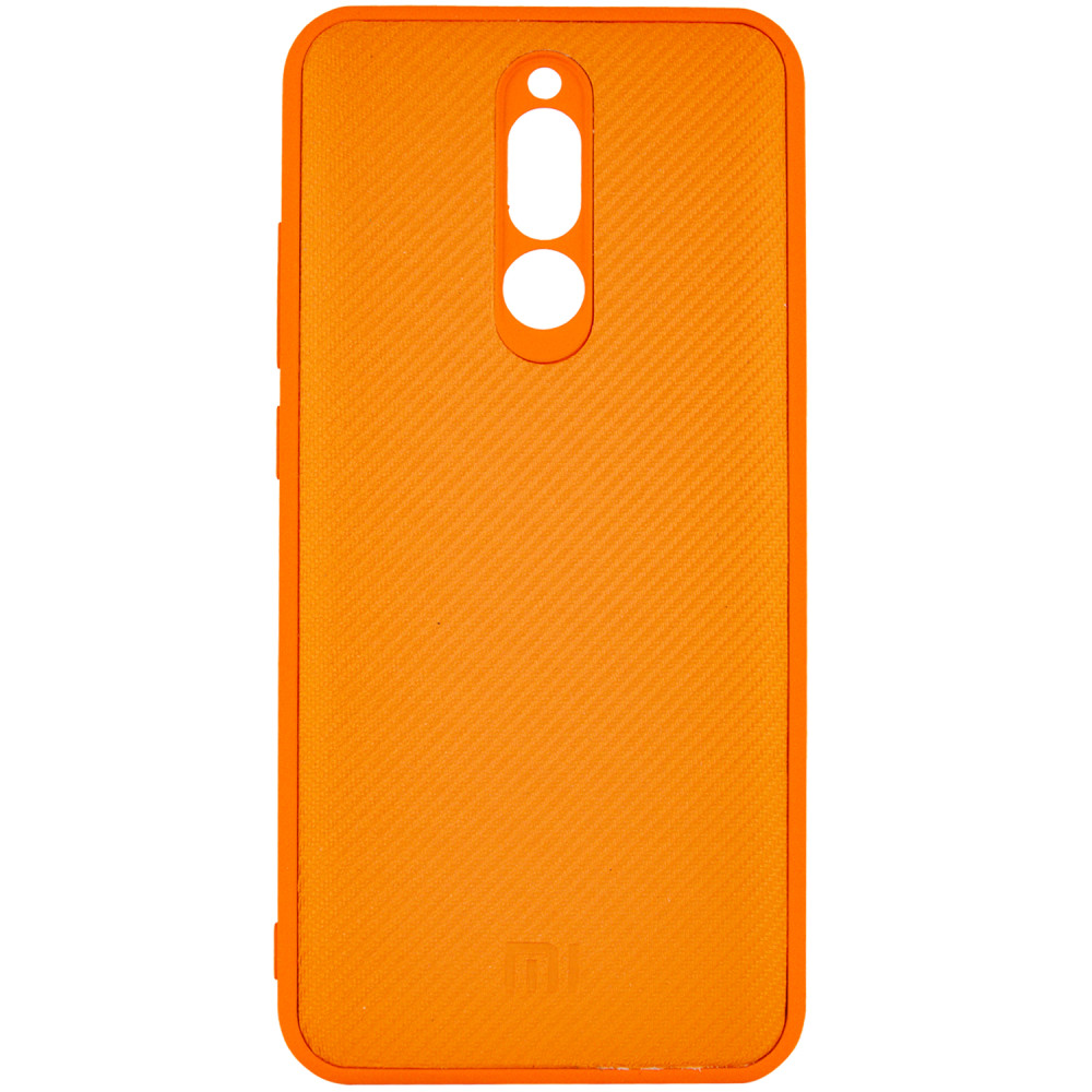 

TPU чехол Fiber Logo для Xiaomi Redmi 8 Оранжевый (121685)