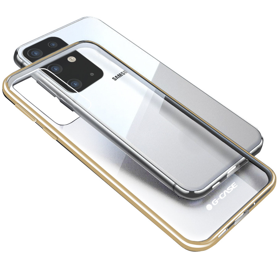 

TPU чехол G-Case Shiny Series для Samsung Galaxy S20 Ultra Золотой (124276)