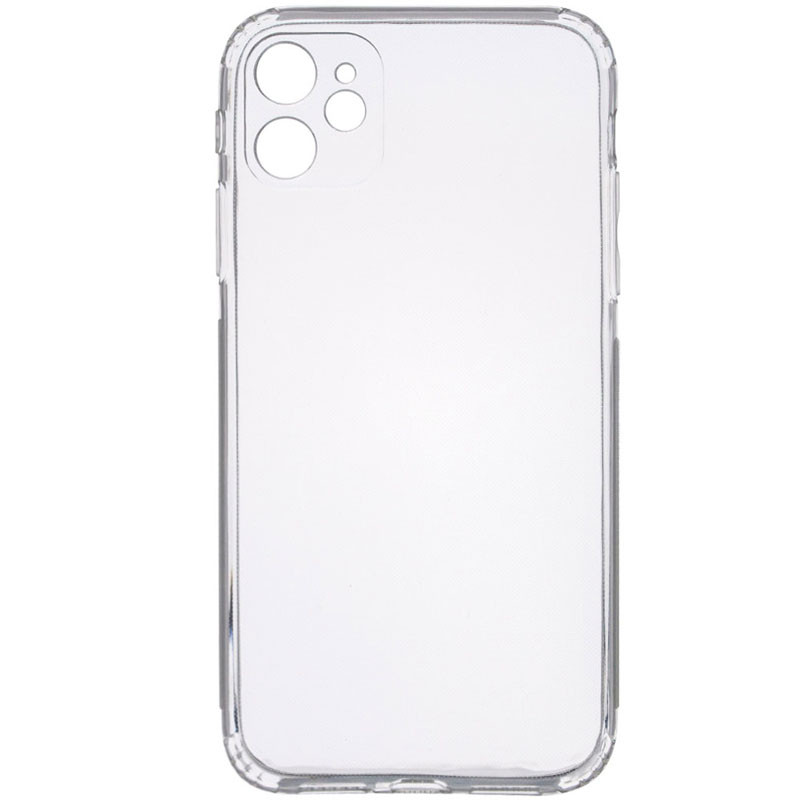 

TPU чехол GETMAN Clear 1,0 mm для Apple iPhone 11 (6.1") Бесцветный (прозрачный) (138574)