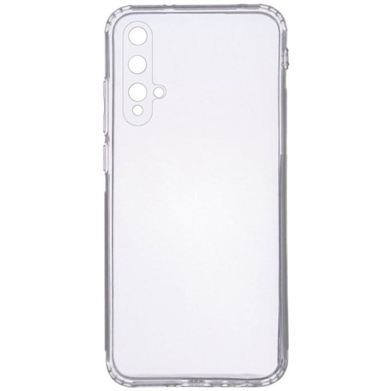 

TPU чехол GETMAN Clear 1,0 mm для Huawei Honor 20 / Nova 5T Прозрачный (143867)