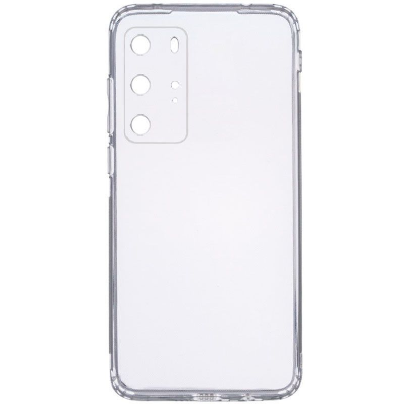 

TPU чохол GETMAN Clear 1,0 mm для для Huawei P40 Pro (Безбарвний (прозорий))