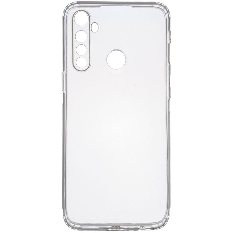 

TPU чохол GETMAN Clear 1,0 mm для для Realme 6i (Безбарвний (прозорий))
