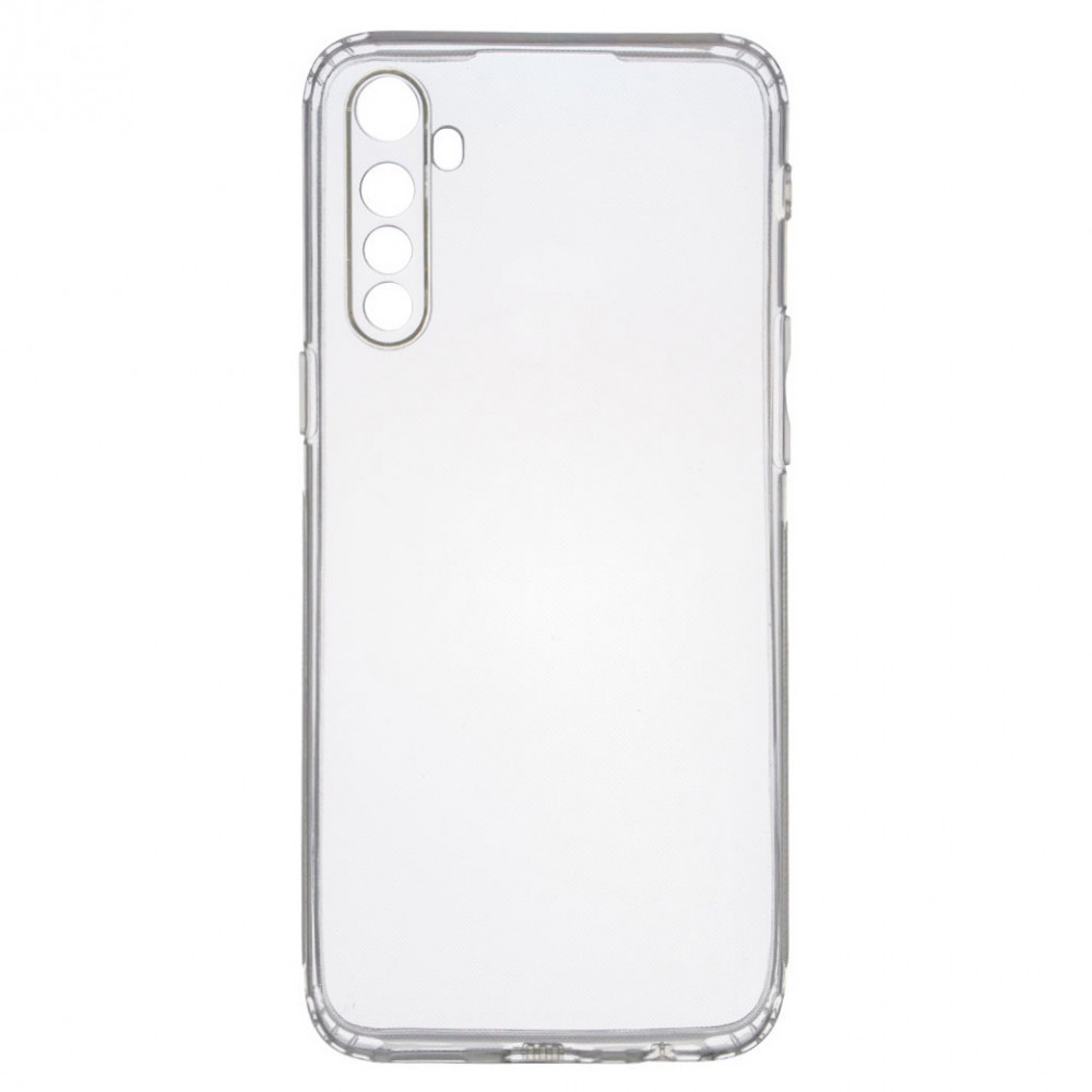 

TPU чохол GETMAN Clear 1,0 mm для для Realme 6 (Безбарвний (прозорий))