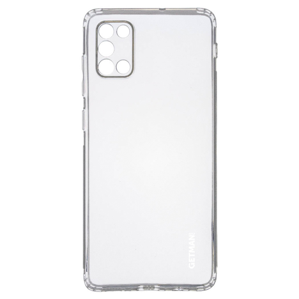 

TPU чохол GETMAN Clear 1,0 mm для для Samsung Galaxy A31 (Безбарвний (прозорий))