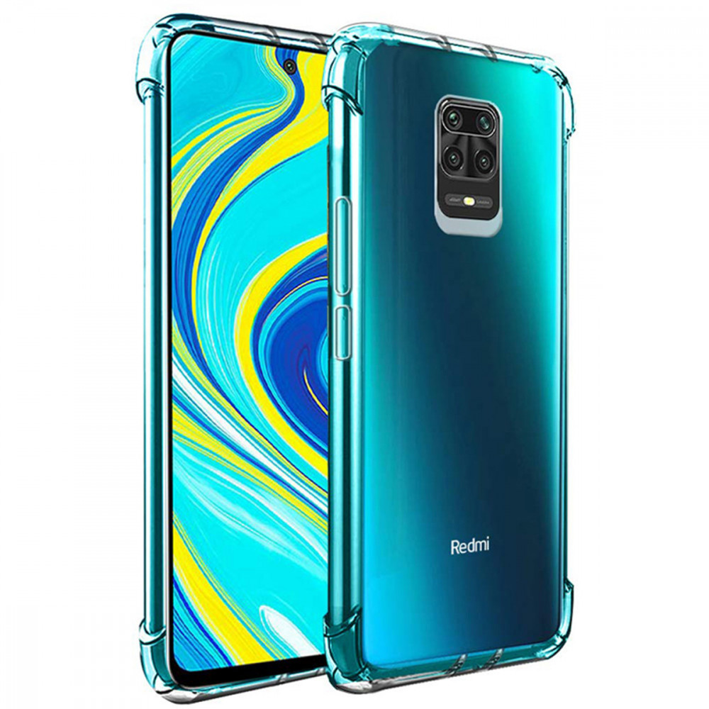 

TPU чехол GETMAN Ease с усиленными углами для Xiaomi Redmi Note 9s / Note 9 Pro / Note 9 Pro Max Прозрачный / Transparent (129263)