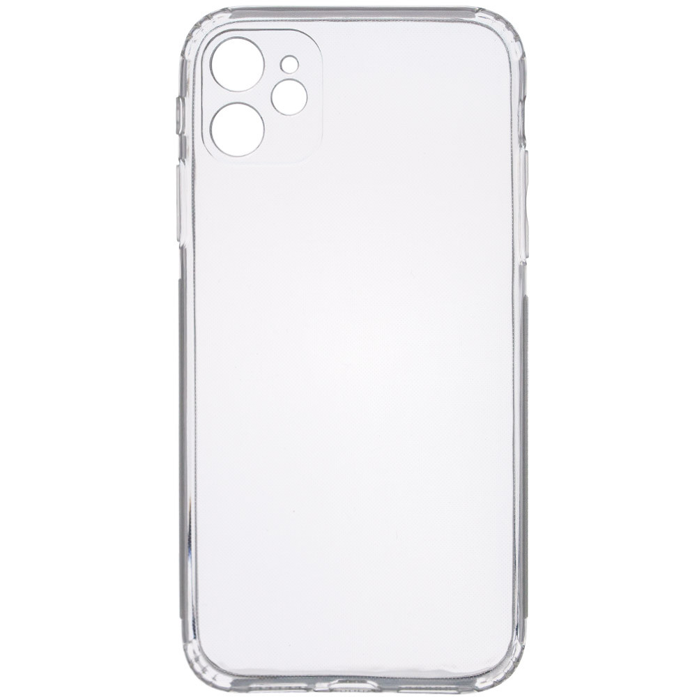 

TPU чехол GETMAN Transparent 1,0 mm для Apple iPhone 11 (6.1") Бесцветный (прозрачный) (127225)