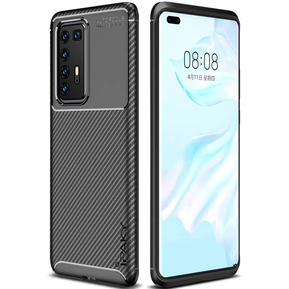 

TPU чохол iPaky Kaisy Series для Huawei P40 Pro (Чорний)