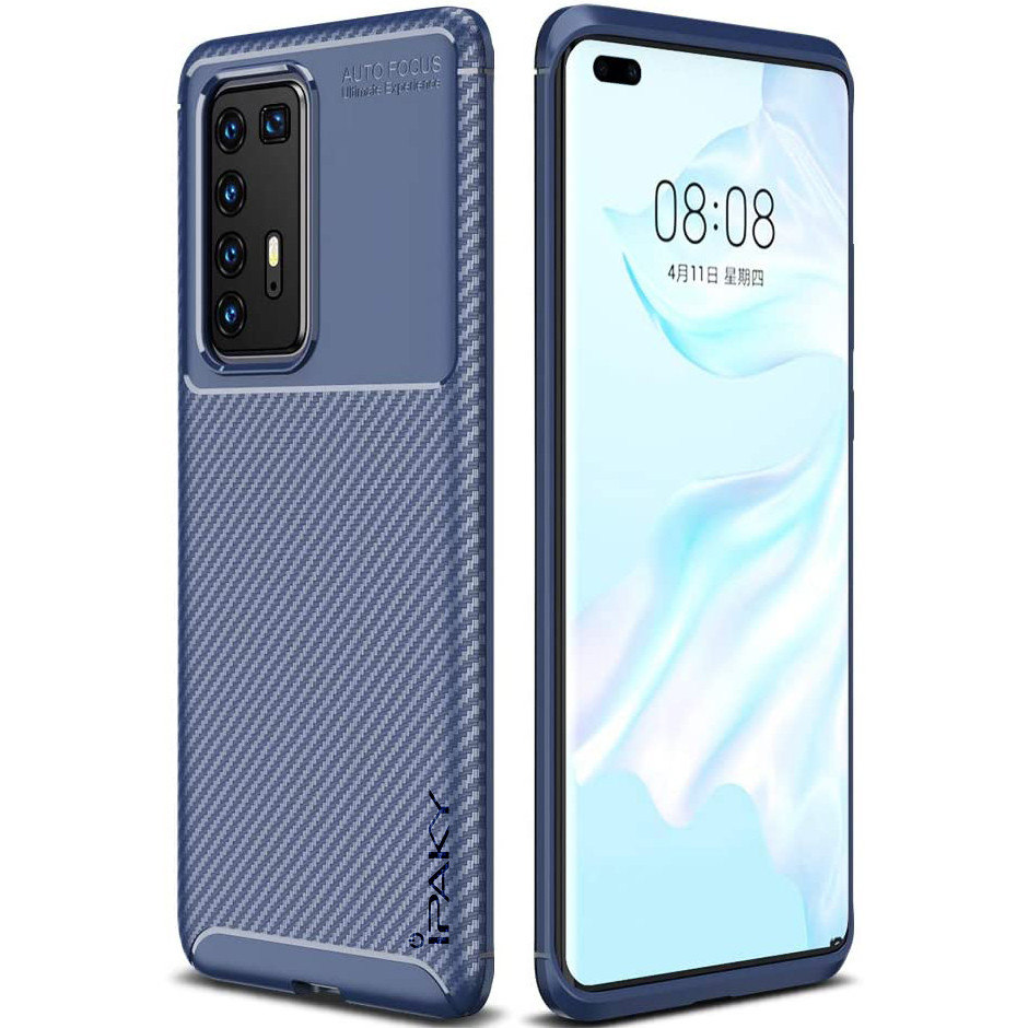 

TPU чохол iPaky Kaisy Series для Huawei P40 Pro (Синій)