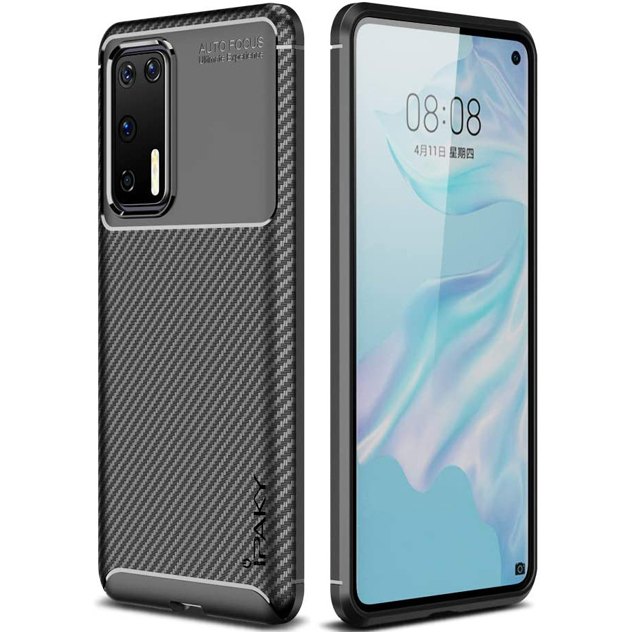 

TPU чохол iPaky Kaisy Series для Huawei P40 (Чорний)