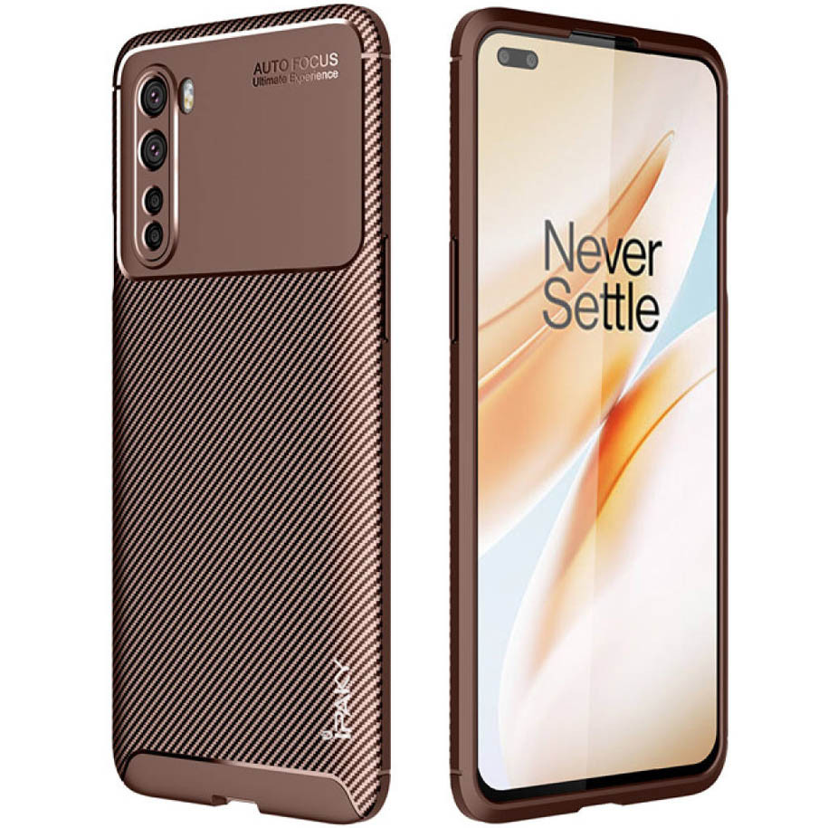 

TPU чохол iPaky Kaisy Series для OnePlus Nord (Коричневий)