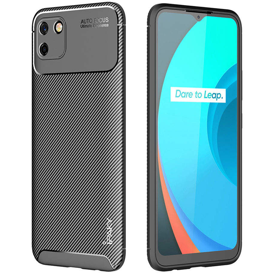 

TPU чехол iPaky Kaisy Series для Realme C11 Черный (144580)