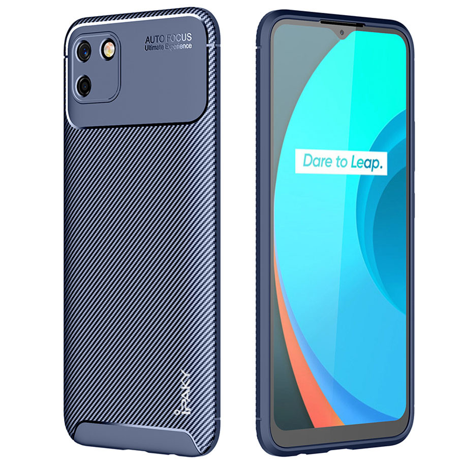 

TPU чехол iPaky Kaisy Series для Realme C11 Синий (144579)