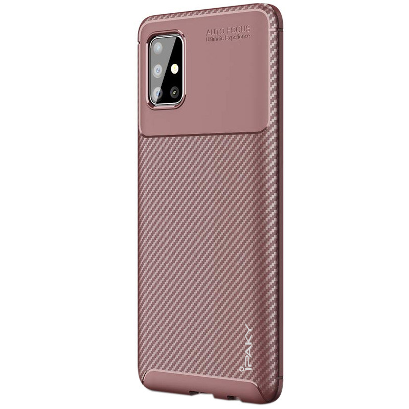 

TPU чехол iPaky Kaisy Series для Samsung Galaxy A71 Коричневый (124170)