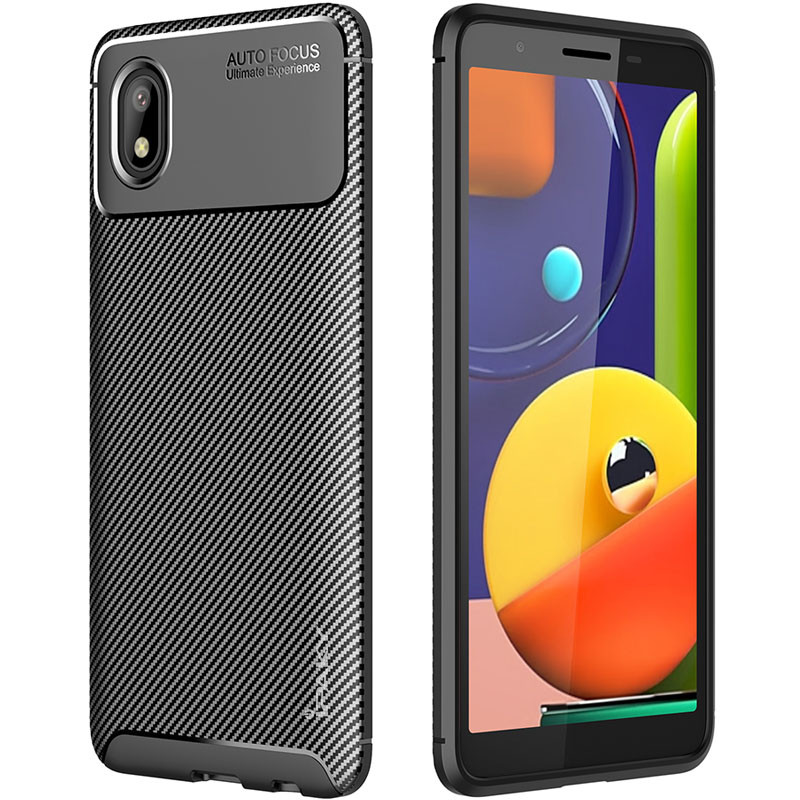 

TPU чехол iPaky Kaisy Series для Samsung Galaxy M01 Core / A01 Core Черный (145014)