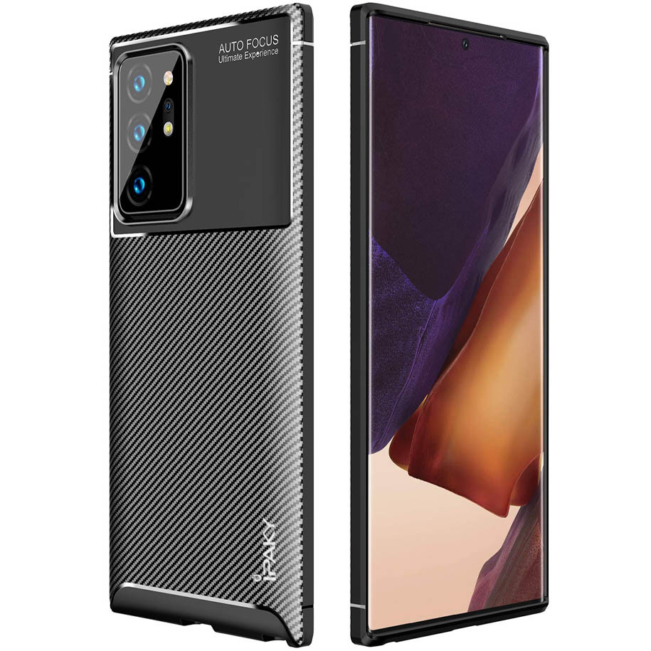 

TPU чехол iPaky Kaisy Series для Samsung Galaxy Note 20 Ultra Черный (144592)
