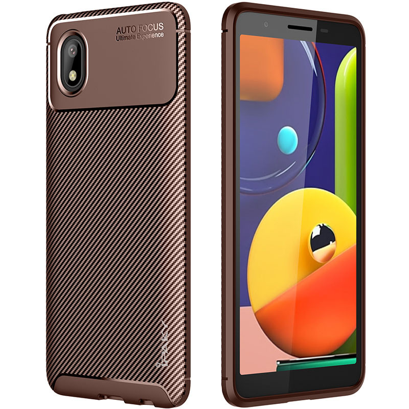 

TPU чехол iPaky Kaisy Series для Samsung Galaxy M01 Core / A01 Core Коричневый (145012)