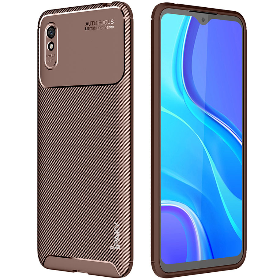 

TPU чехол iPaky Kaisy Series для Xiaomi Redmi 9A Коричневый (144594)