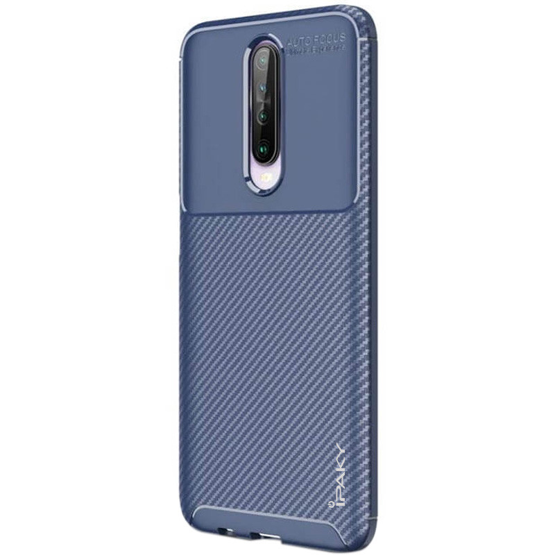

TPU чехол iPaky Kaisy Series для Xiaomi Poco X2 Синий (124183)