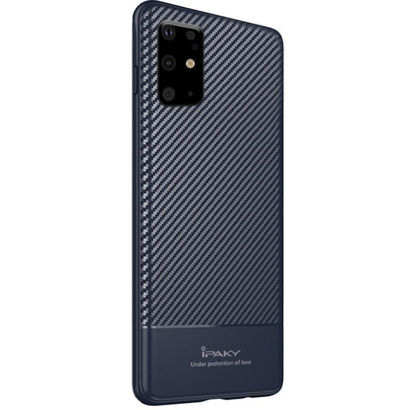 

TPU чехол iPaky Musy Series для Samsung Galaxy S20+ Синий (124151)