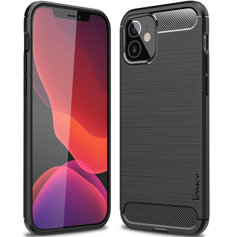 

TPU чехол iPaky Slim Series для Apple iPhone 12 mini (5.4") Черный (144979)