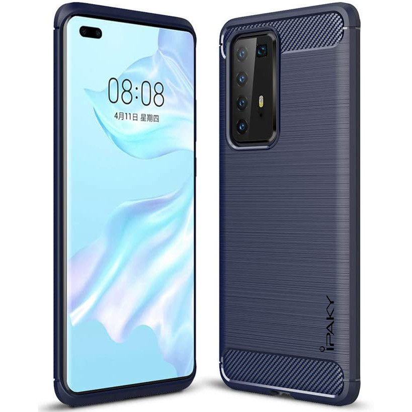 

TPU чехол iPaky Slim Series для Huawei P40 Pro Синий (127360)