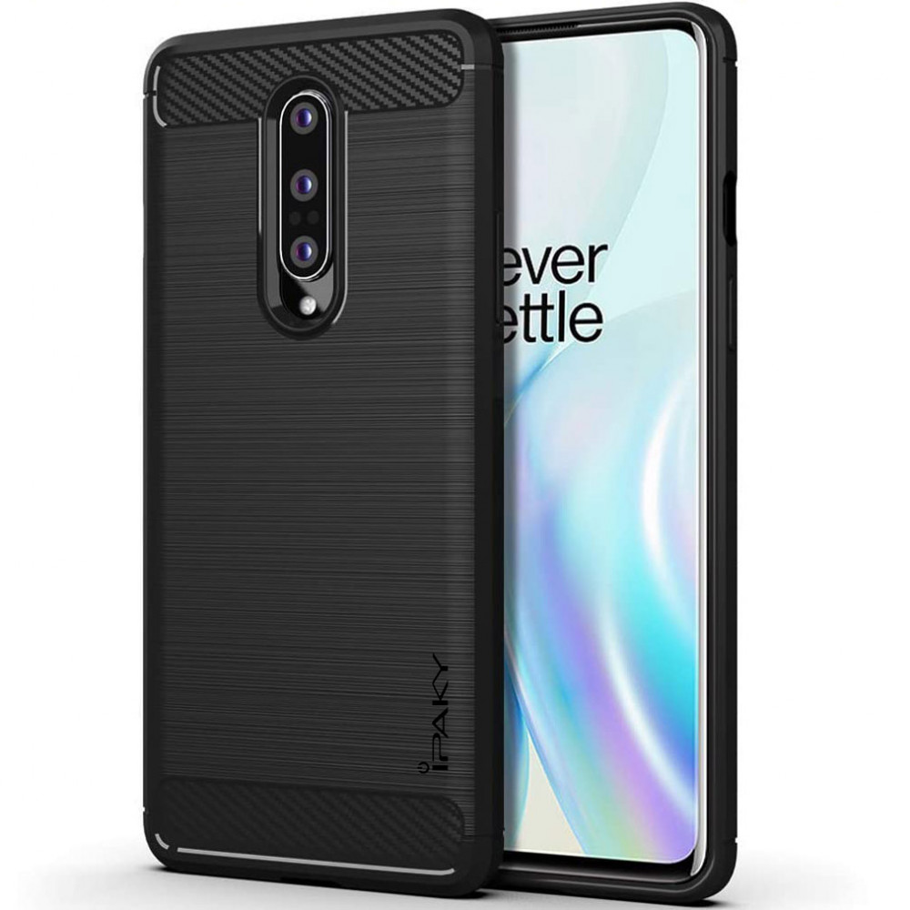 

TPU чехол iPaky Slim Series для OnePlus 8 Черный (131607)