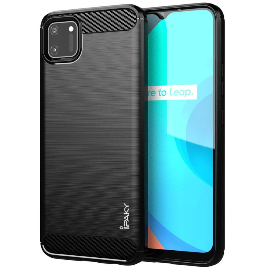 

TPU чехол iPaky Slim Series для Realme C11 Черный (144606)