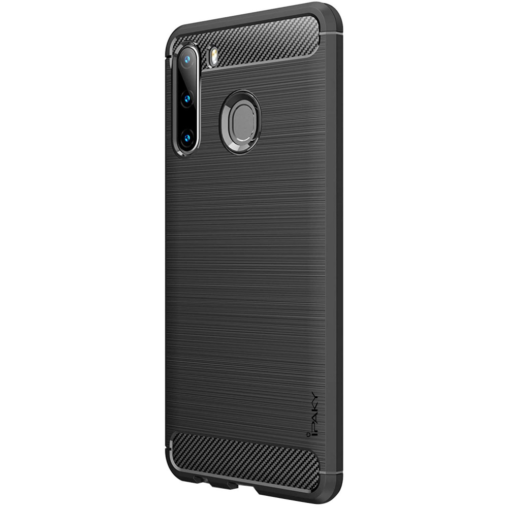 

TPU чехол iPaky Slim Series для Samsung Galaxy A21 Черный (130364)
