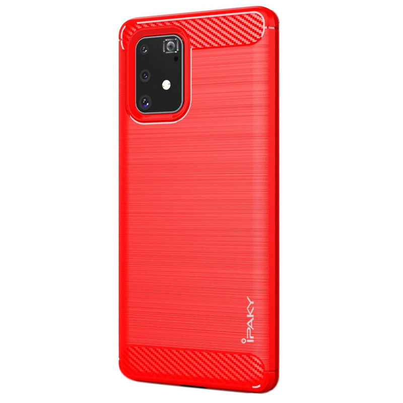 

TPU чехол iPaky Slim Series для Samsung Galaxy A51 Красный (124106)